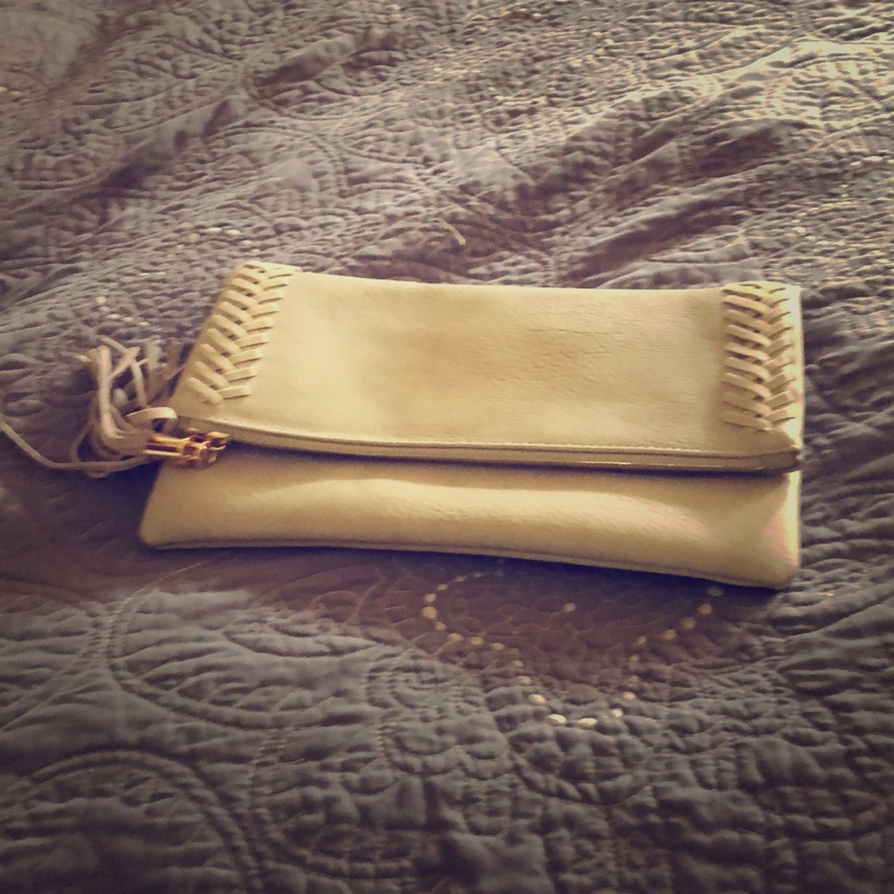 Moda Luxe Palermo Stitch Detail Clutch